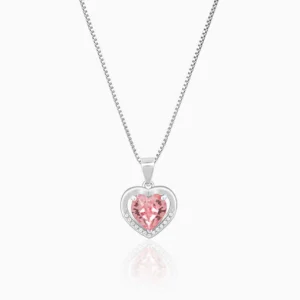 Silver Heart Valentine Pendant